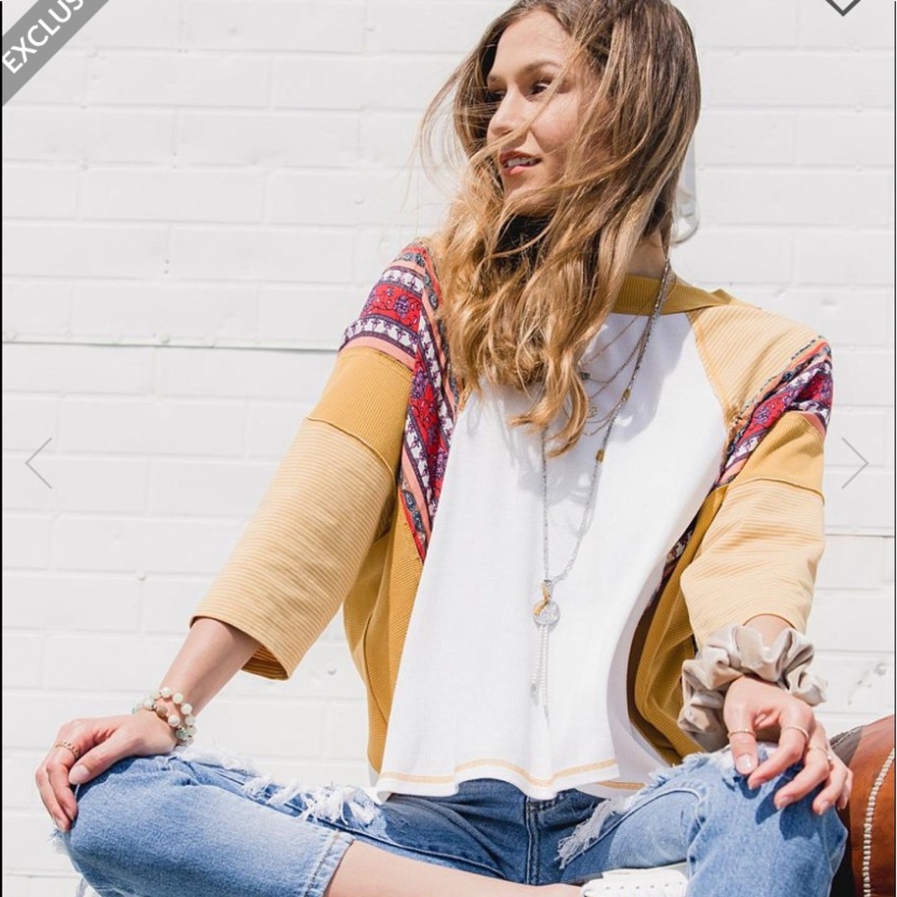 GIMMICKS “Pieced Boxy” Thermal